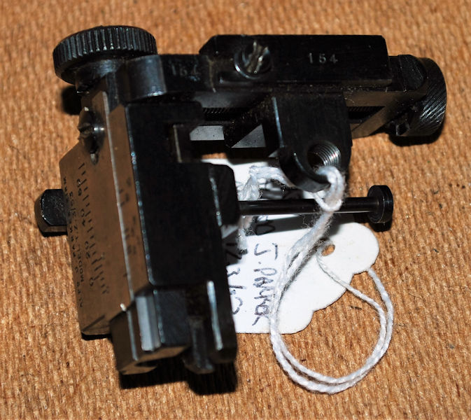 Alfred J Parker Model T Z 3 53 A J P Micro Adjustable Target Sight 11 Emma Custom Rifles