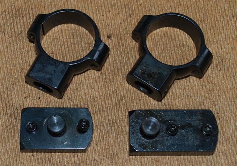 HOWA REMINGTON WEATHERBY HILVER WINDAGE BASES AND INCH SCOPE RINGS