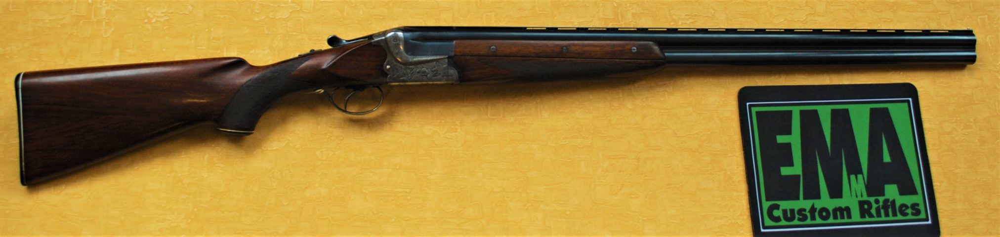 AYA 12G CORAL B OVER AND UNDER SHOTGUN. - Emma Custom Rifles