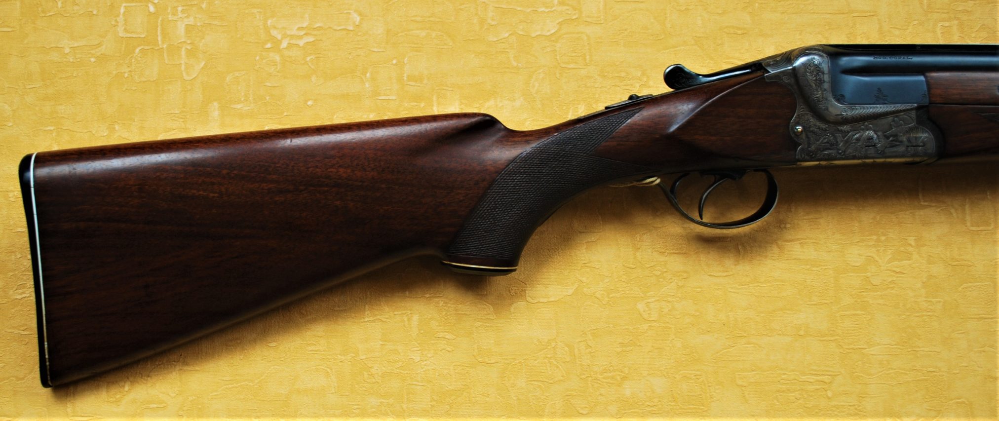 AYA 12G CORAL B OVER AND UNDER SHOTGUN. - Emma Custom Rifles