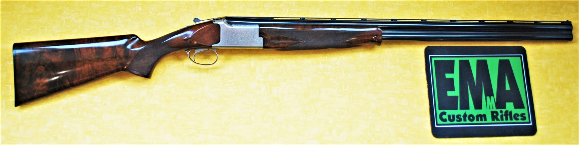 MIROKU 12G OVER AND UNDER GRADE 111 MODEL 6000 SHOTGUN. Emma Custom Rifles