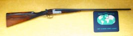 ALFRED FIELD .410 SIDE BY SIDE BOXLOCK NONE EJECTOR SHOTGUN.