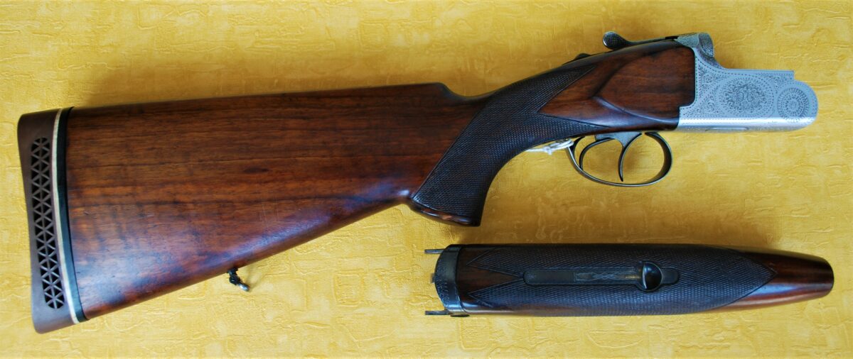 LUIGI FRANCHI 12G OVER AND UNDER SHOTGUN STOCK AND ACTION. - Emma ...
