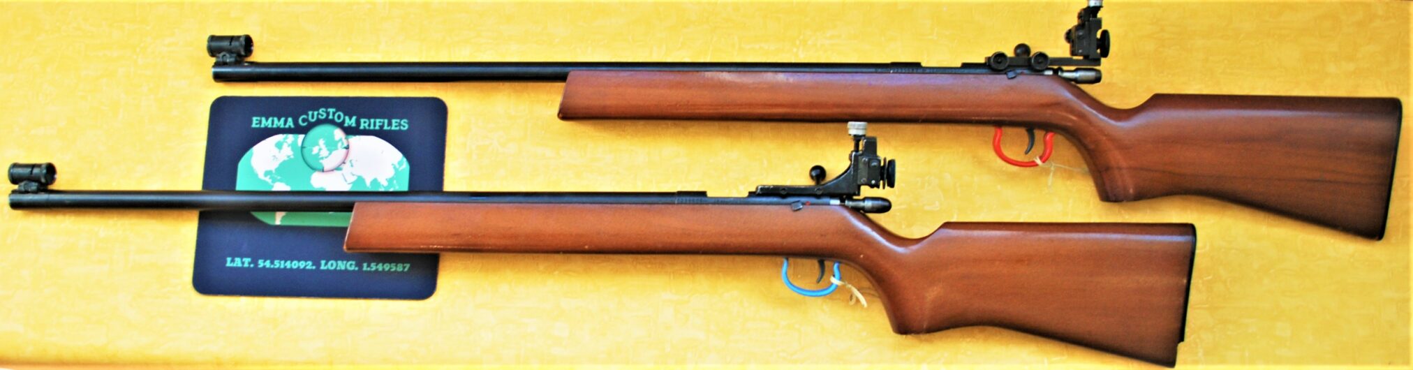 Anschutz model mark 2000 22 rim fire bolt action target rifles emma