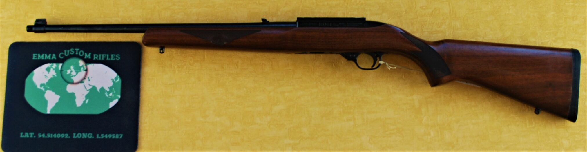 RUGER 1022 SEMIAUTOMATIC .22 RIM FIRE RIFLE. Emma Custom Rifles