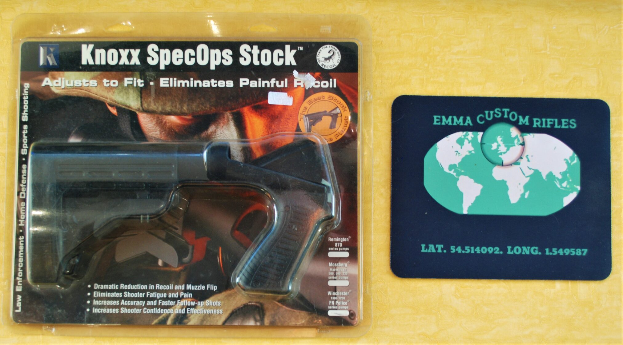 KNOX AXIOM COMPOSITE WINCHESTER COMPETITION STOCK. Emma Custom Rifles