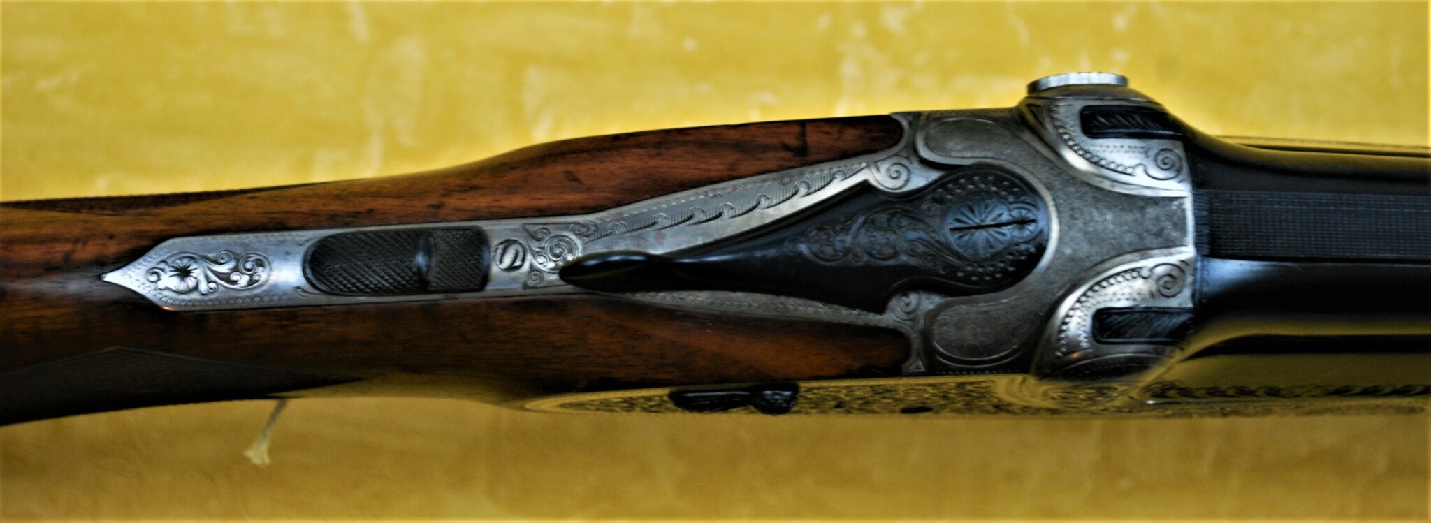 MERKEL 12G OVER AND UNDER SIDE LOCK EJECTOR SHOTGUN. - Emma Custom Rifles