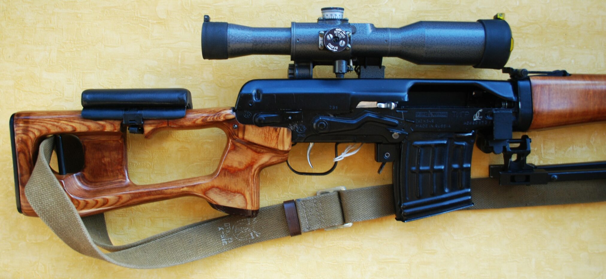 IZHMASH RUSSIAN DRAGUNOV / SVD 7.62X54R MILITARY SNIPER RIFLE. - Emma ...