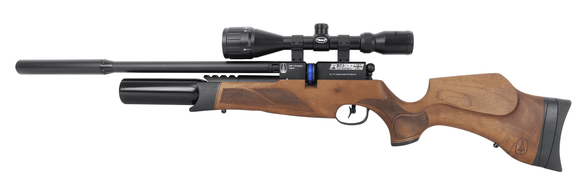 BSA R12 CLX BOLT ACTION PCP AIR RIFLE WALNUT STANDARD - Emma Custom Rifles