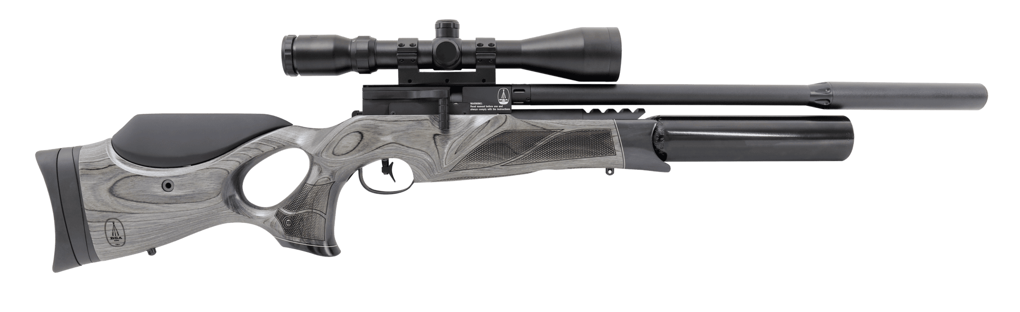 BSA R12 CLX PRO BLACK PEPPER LAMINATE PCP AIR RIFLE - Emma Custom Rifles