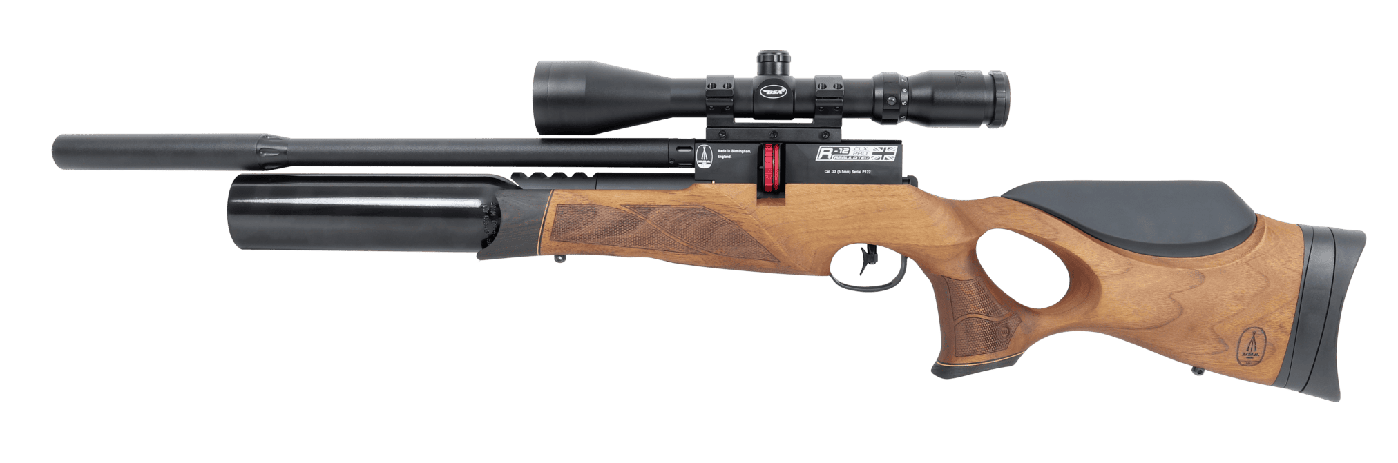 BSA R12 CLX PRO WALNUT PCP AIR RIFLE - Emma Custom Rifles