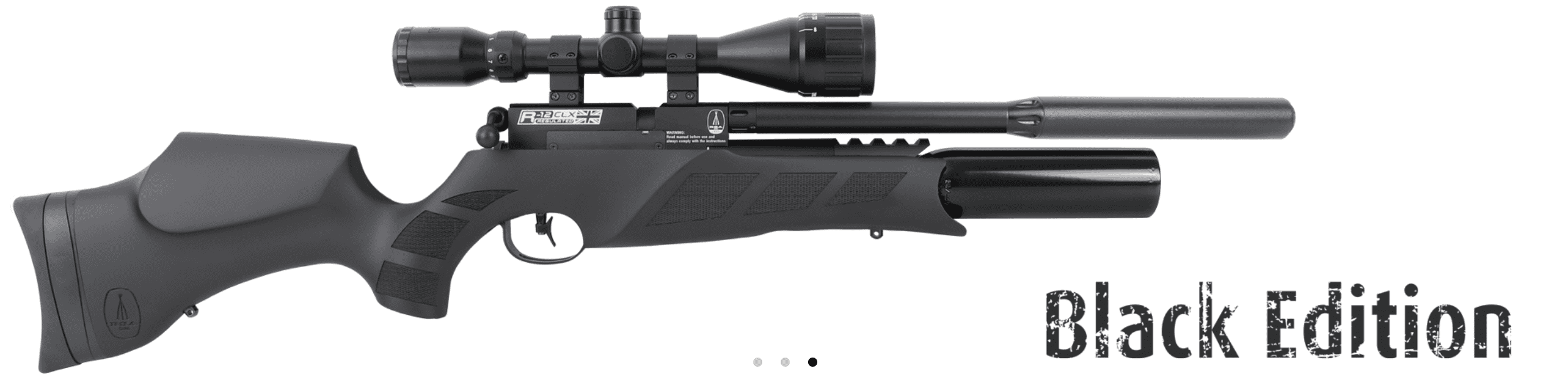 BSA R12 CLX BOLT ACTION PCP AIR RIFLE BLACK SUPER CARBINE - Emma Custom ...