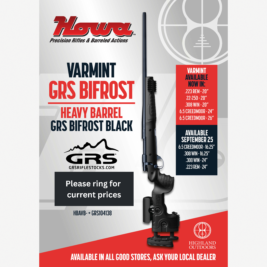 Howa GRS Bifrost Varmint Rifle Package Built for Precision and Comfort