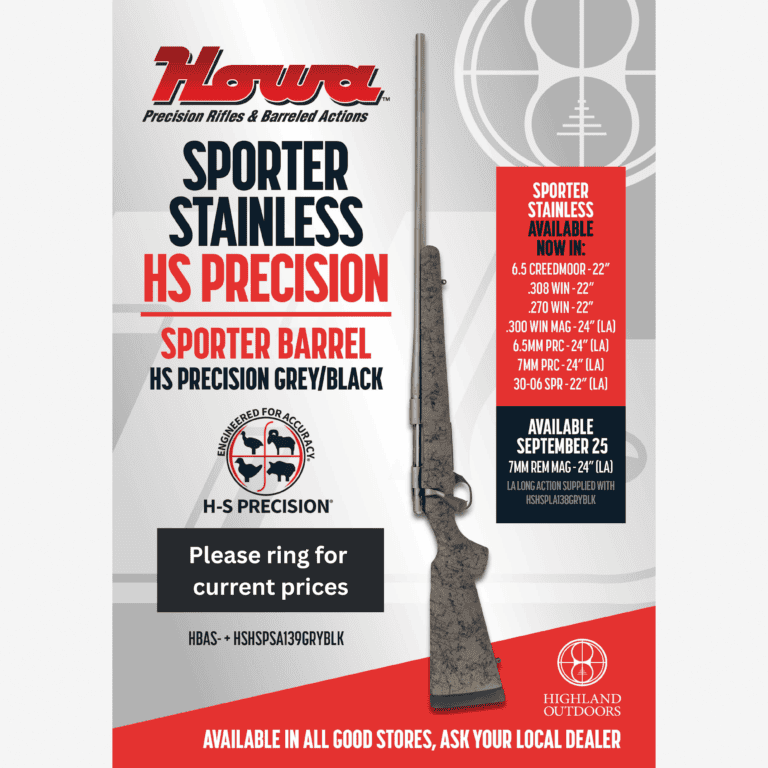 Howa Sporter Stainless HS Precision Rifle Package - Emma Custom Rifles