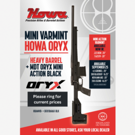 Howa Mini Varmint ORYX Rifle Package