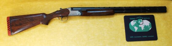 AYA 12G OVER AND UNDER YEOMAN SHOTGUN. 