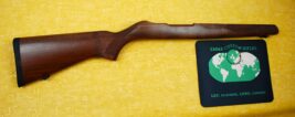 BRAND NEW RUGER 10-22 SEMI-AUTOMATIC RIM FIRE WALNUT DELUXE RIFLE STOCK.